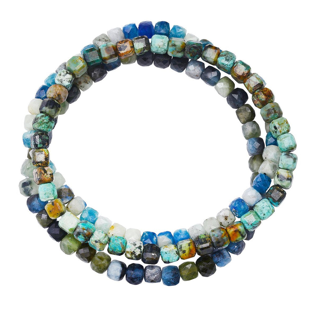 Stormy Blue Azurite Bracelets - Soul Journey Jewelry