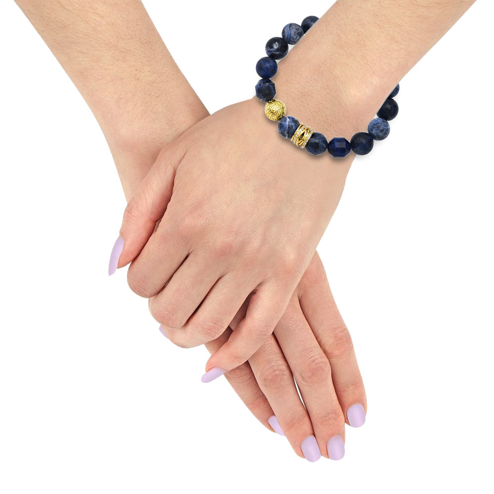 Blue Sodalite Trust & Truth Bracelet - Soul Journey Jewelry