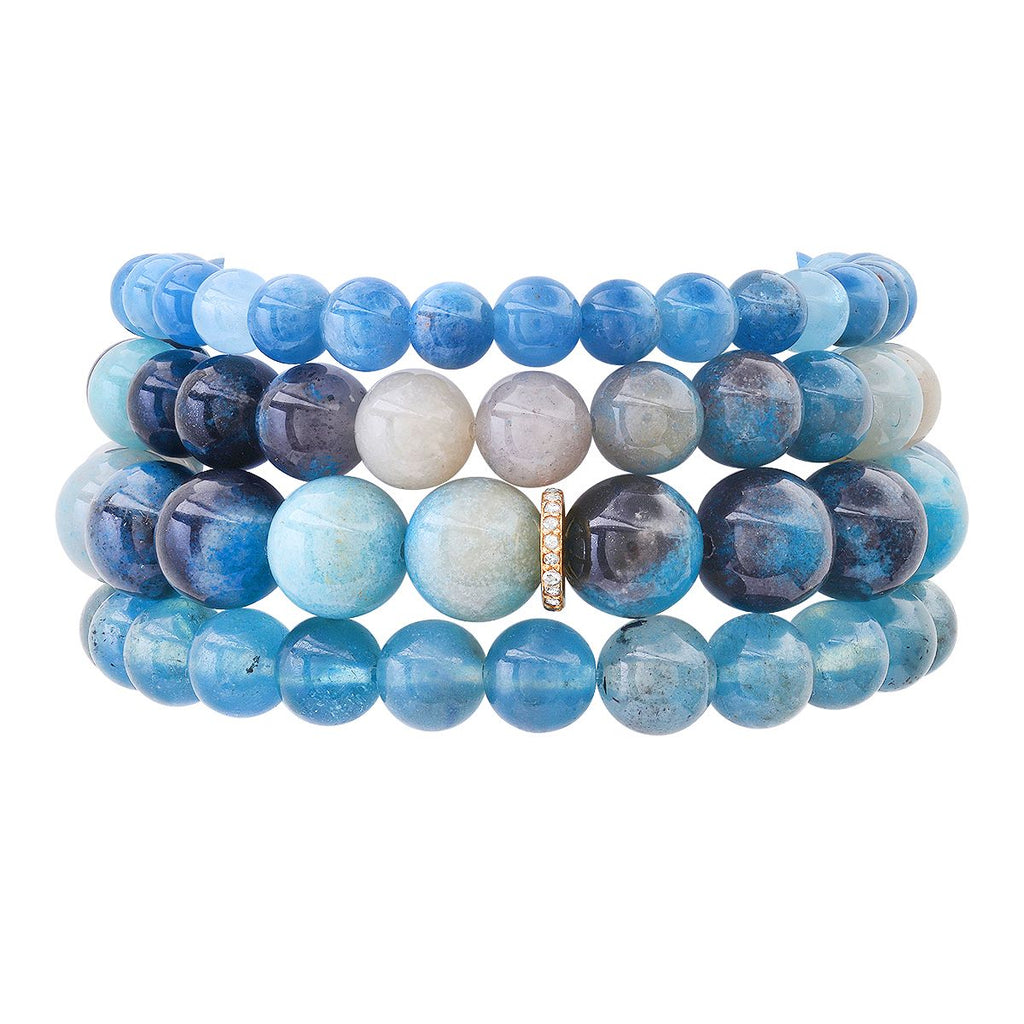 Blue Bohemian Soul Bracelets - Soul Journey Jewelry