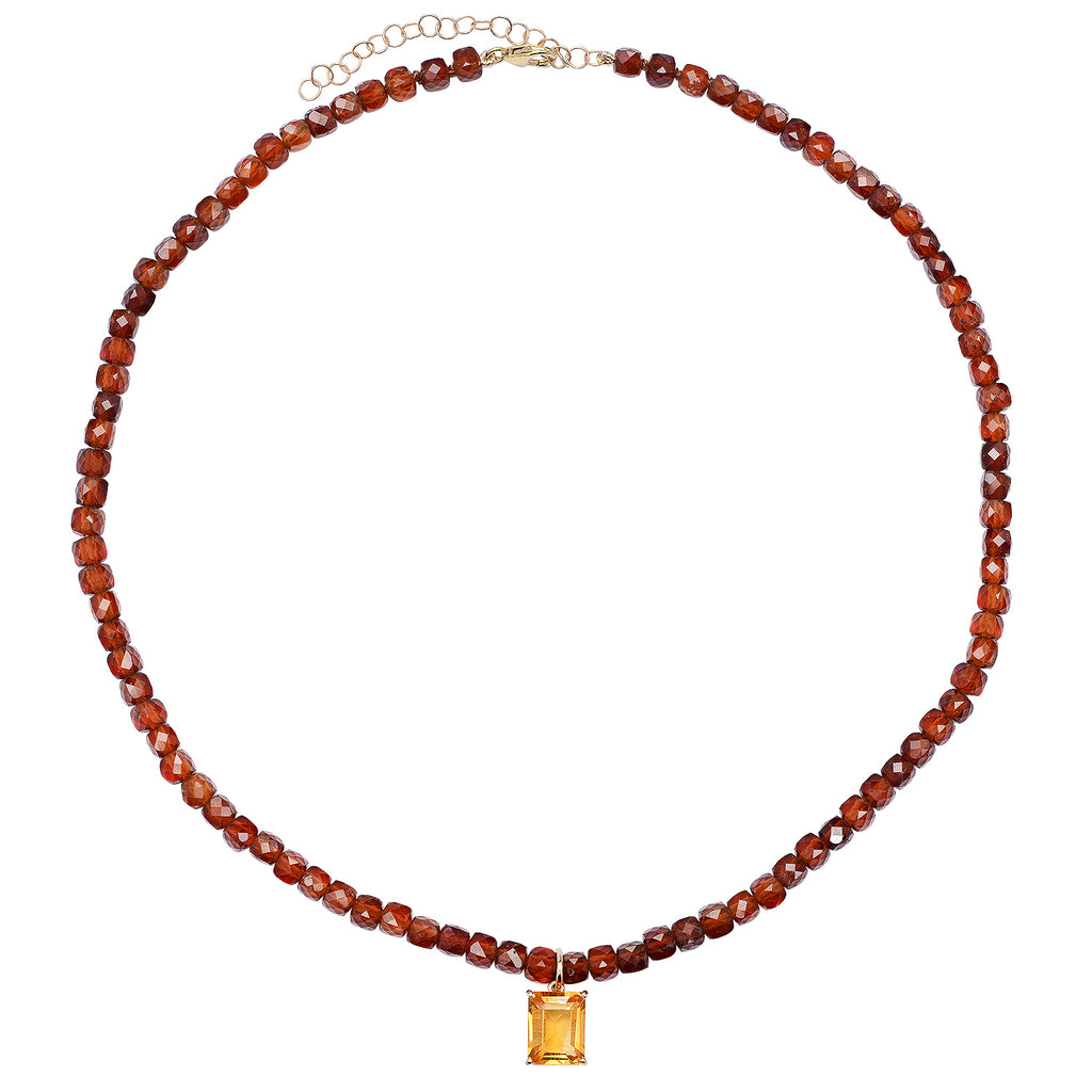 Sunset Blooms Citrine Necklace - Soul Journey Jewelry