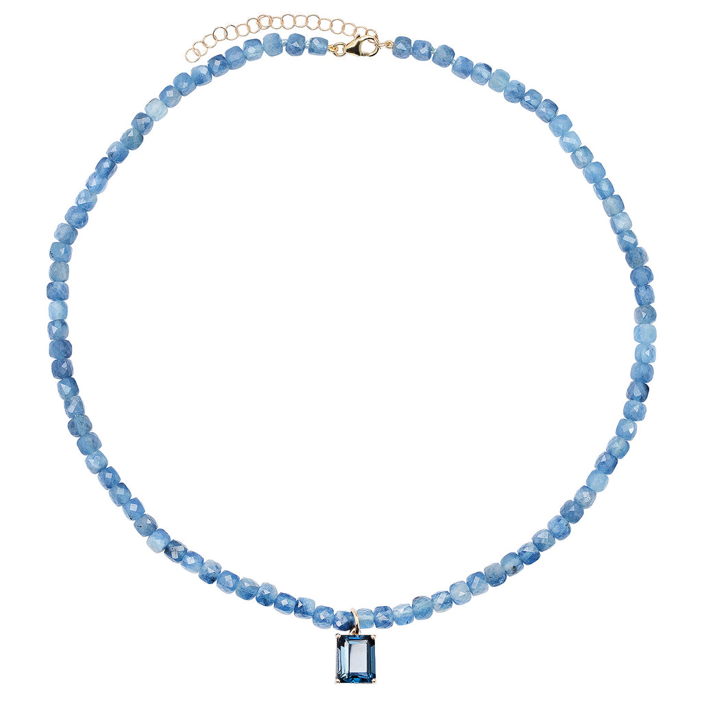 Deep Dive Aquamarine Necklace - Soul Journey Jewelry