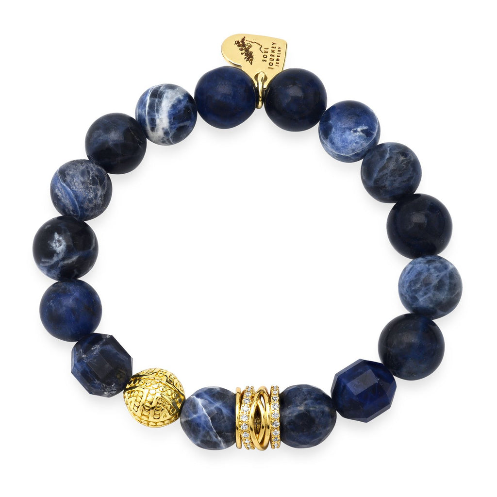 Blue Sodalite Trust & Truth Bracelet - Soul Journey Jewelry